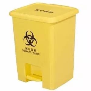 黄色医疗废物垃圾桶