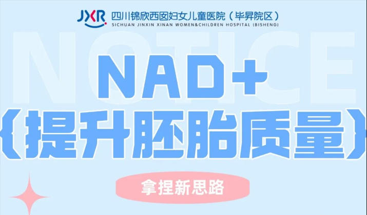 年龄不是问题！NAD+从根源提升胚胎质量