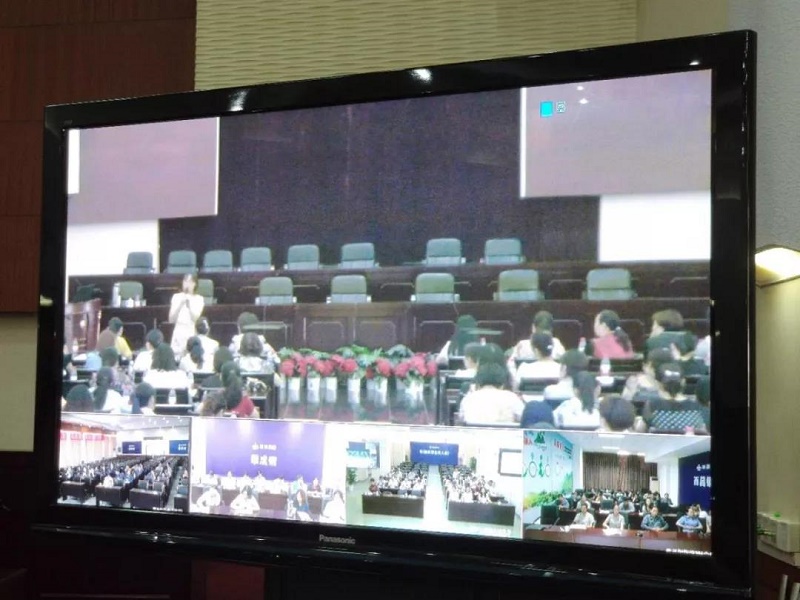 分会场连线听课