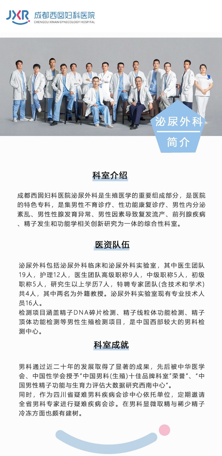 男科简介