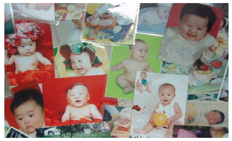 生命的延续:我院试管婴儿照片墙