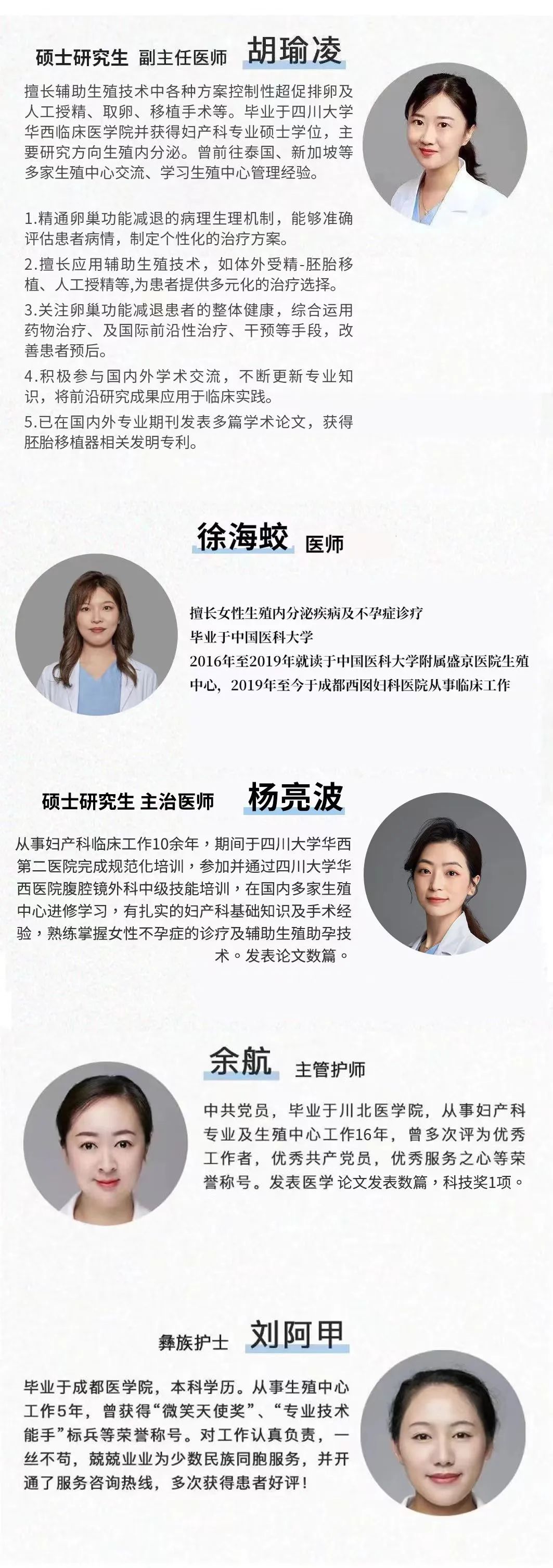 试管直通门诊医护简介