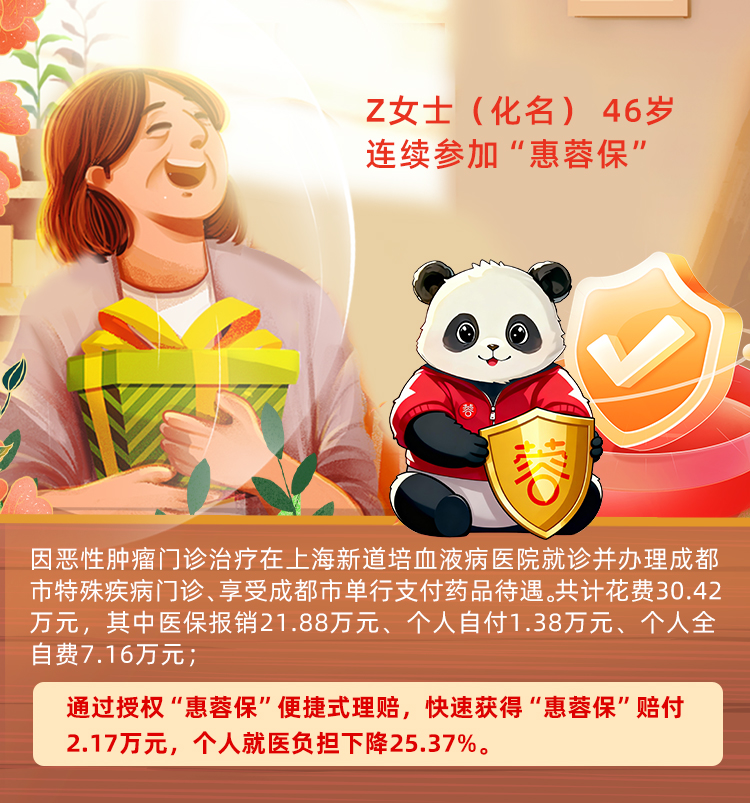 岁月静好时,“惠蓉保”默默守护,一旦遭遇风险“惠蓉保”雪中送炭